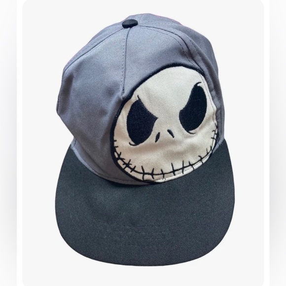 Disney Nightmare Before Christmas Jack Skellington Adjustable Ball Cap Hat - Picture 1 of 9